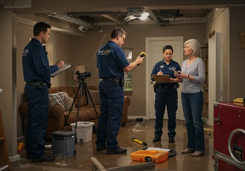 Water Damage Assessment and Insurance Documentation process in Hanamaulu, HI